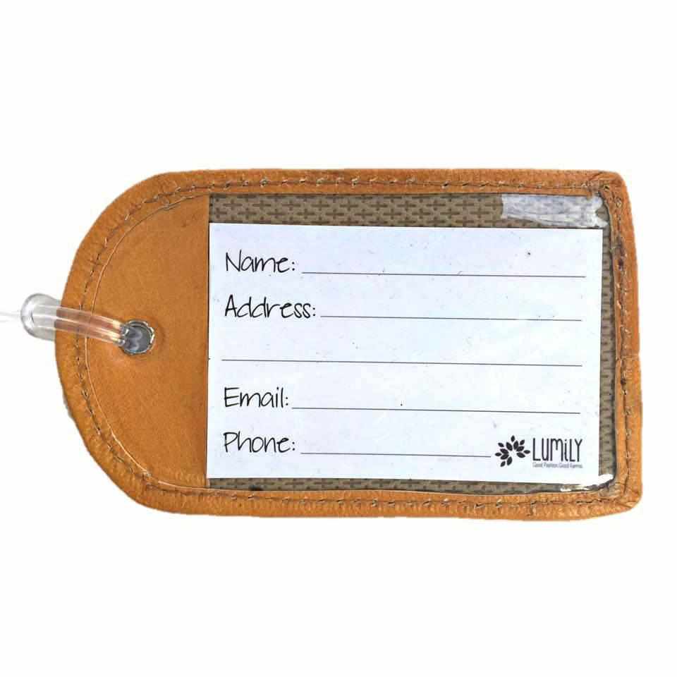 Huipil Up - cycled Textile Luggage Bag Tag - Guatemala Accessories La Vie Bien Huipil Up - cycled Textile Luggage Bag Tag - Guatemala
