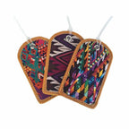 Huipil Up - cycled Textile Luggage Bag Tag - Guatemala Accessories La Vie Bien Huipil Up - cycled Textile Luggage Bag Tag - Guatemala