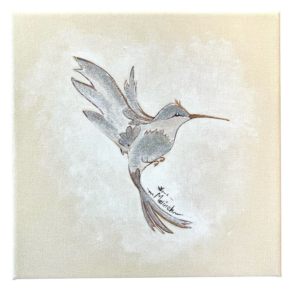 Hummingbird Painting Canvas Art La Vie Bien Hummingbird Painting