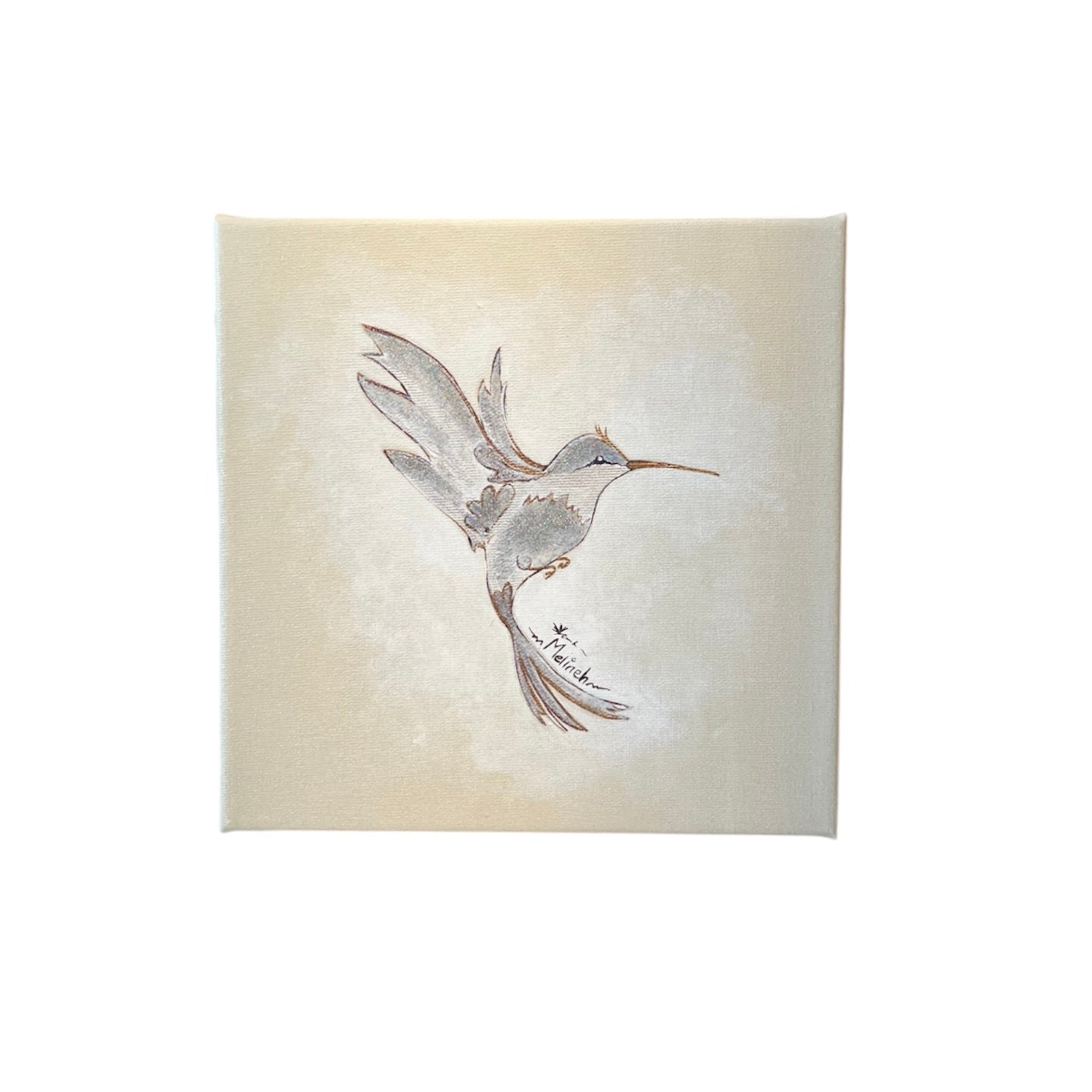 Hummingbird Painting Canvas Art La Vie Bien Hummingbird Painting