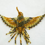 Hummingbird Seed Bead Necklace Assorted - Guatemala Jewelry La Vie Bien Hummingbird Seed Bead Necklace Assorted - Guatemala