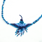 Hummingbird Seed Bead Necklace Assorted - Guatemala Jewelry La Vie Bien Hummingbird Seed Bead Necklace Assorted - Guatemala