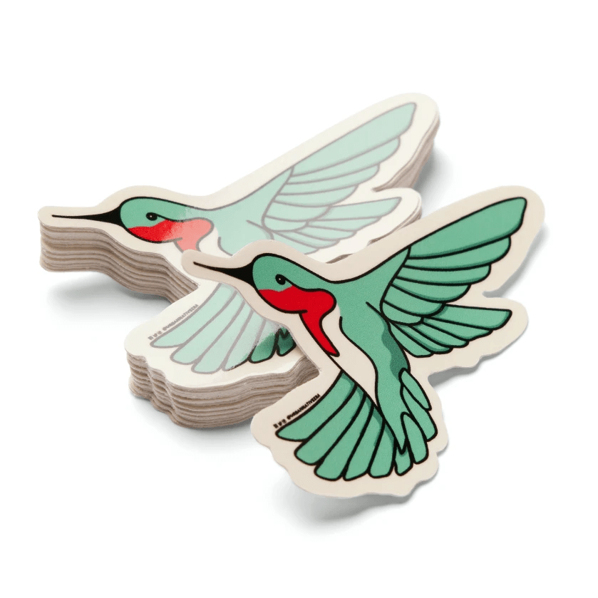 HUMMINGBIRD STICKER by Urban Native Era
