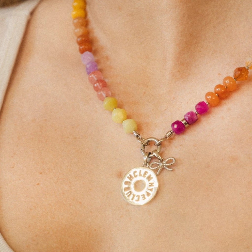 Hype Club Necklace Charm by Oh Clementine