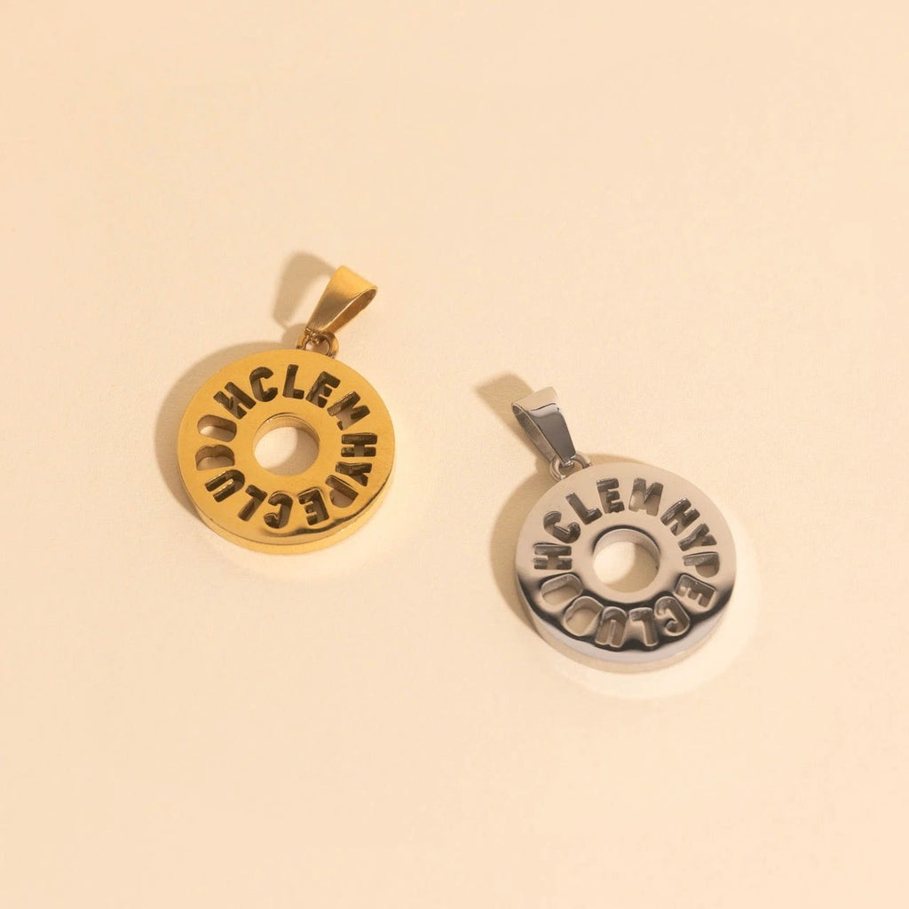 Hype Club Necklace Charm by Oh Clementine