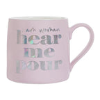 I Am Woman Hear Me Pour Jumbo Coffee Mug | Ceramic | 20 oz. by The Bullish Store
