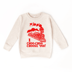 I choo choo choose you toddler and youth sweater, Valentine's Day collection by Benny and Ray Apparel