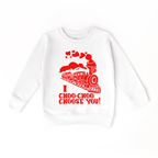 I choo choo choose you toddler and youth sweater, Valentine's Day collection by Benny and Ray Apparel