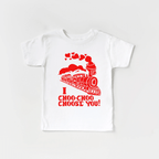 I Choo Choo Choose You toddler or youth tee shirt, Valentine's Day collection by Benny and Ray Apparel