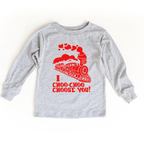 I Choo Choo Choose You toddler or youth tee shirt, Valentine's Day collection by Benny and Ray Apparel