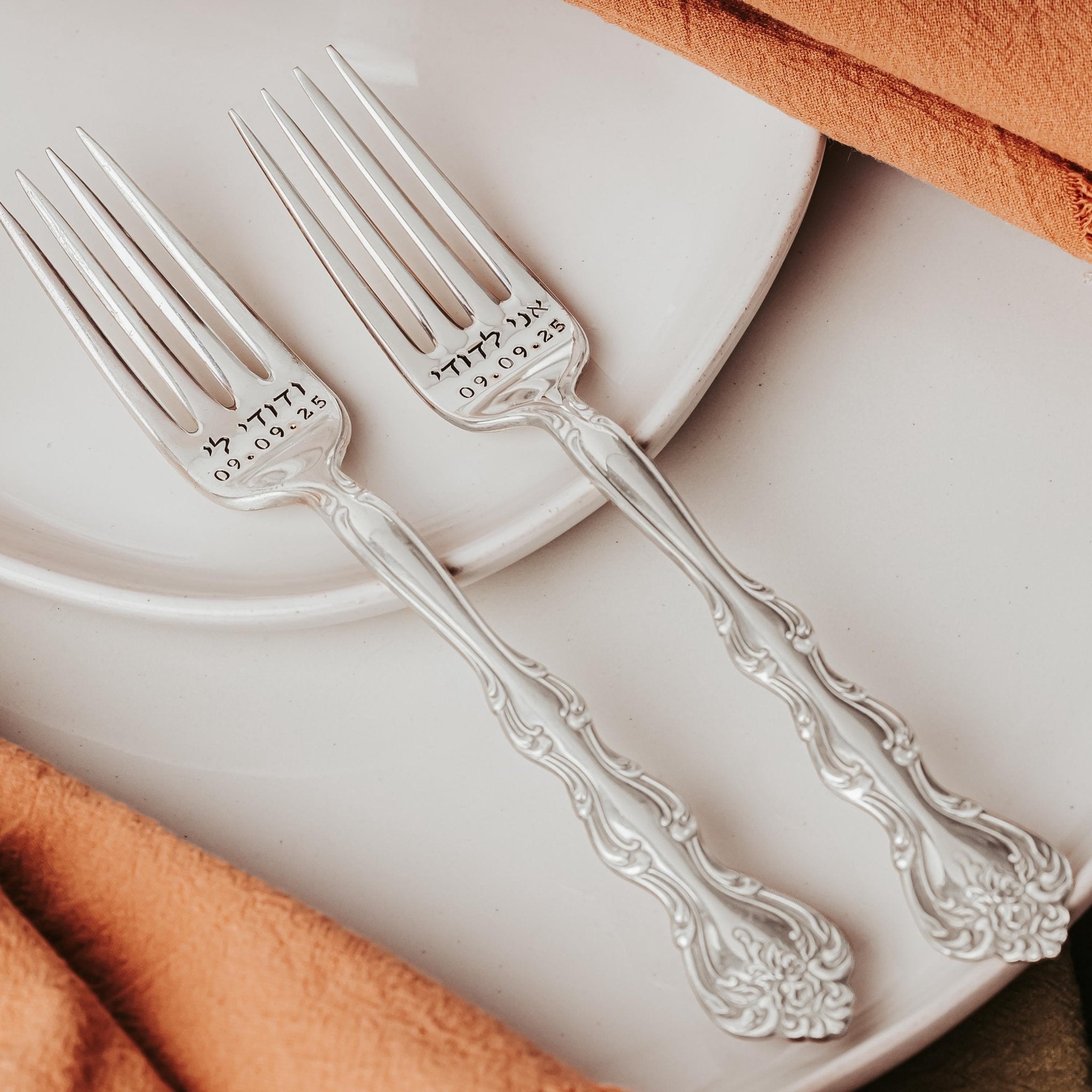I have found the one my soul loves Jewish Vintage Wedding Forks Bridal Collection La Vie Bien I have found the one my soul loves Jewish Vintage Wedding Forks