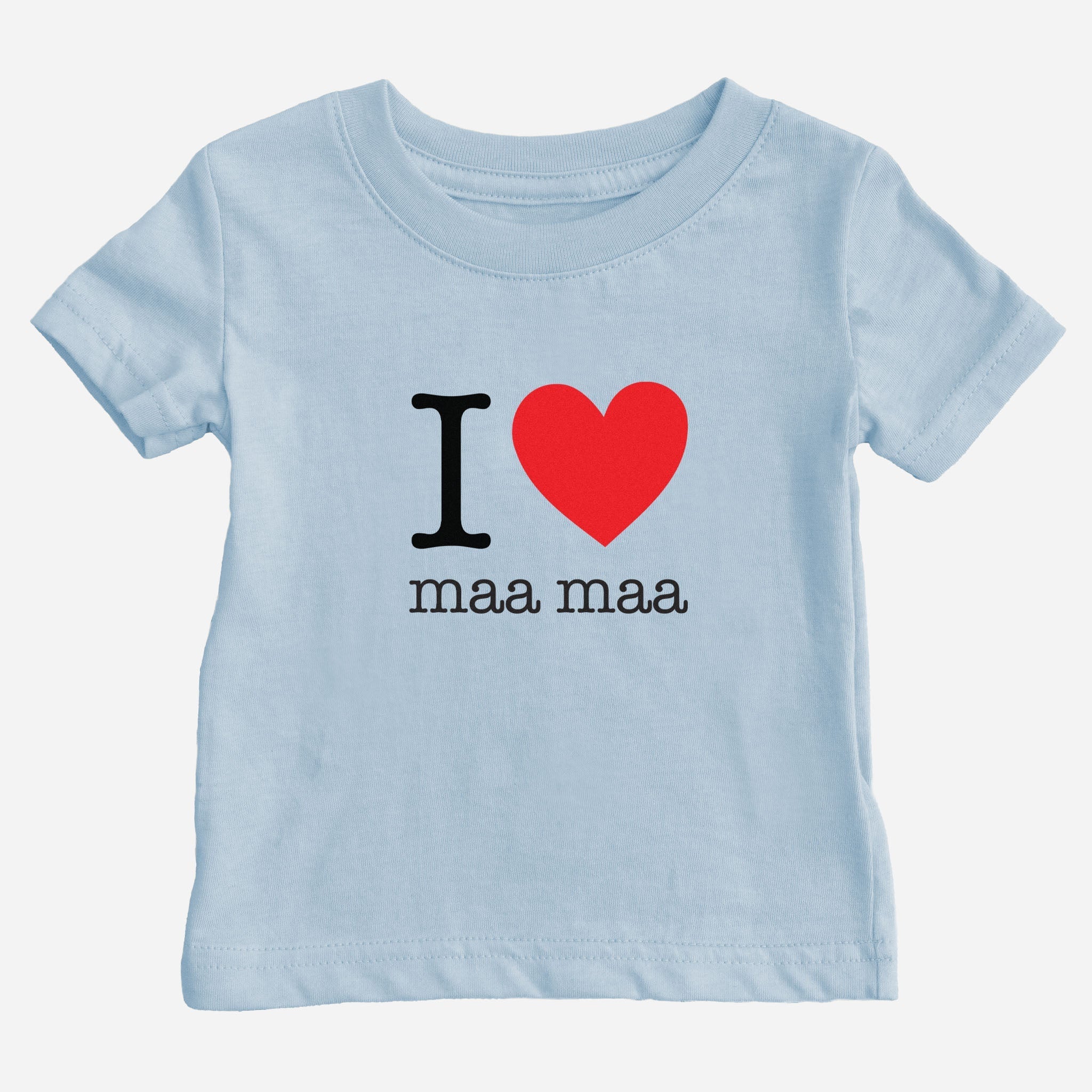I Heart Grandma Cantonese Baby T-Shirt (Paternal) tshirts La Vie Bien I Heart Grandma Cantonese Baby T-Shirt (Paternal)