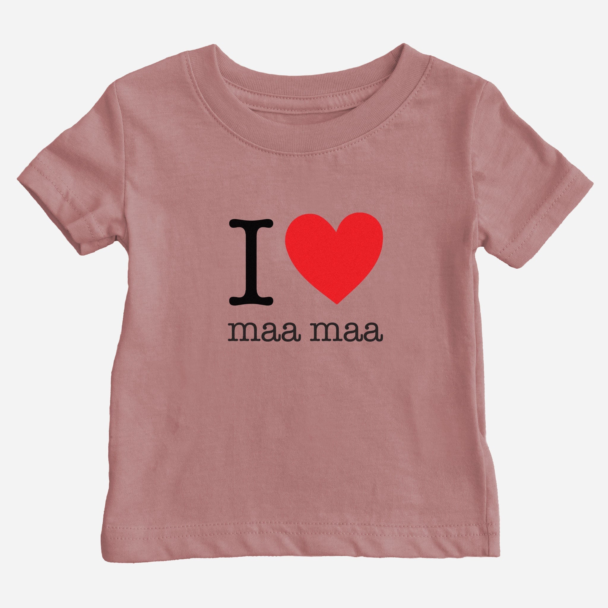 I Heart Grandma Cantonese Baby T-Shirt (Paternal) tshirts La Vie Bien I Heart Grandma Cantonese Baby T-Shirt (Paternal)