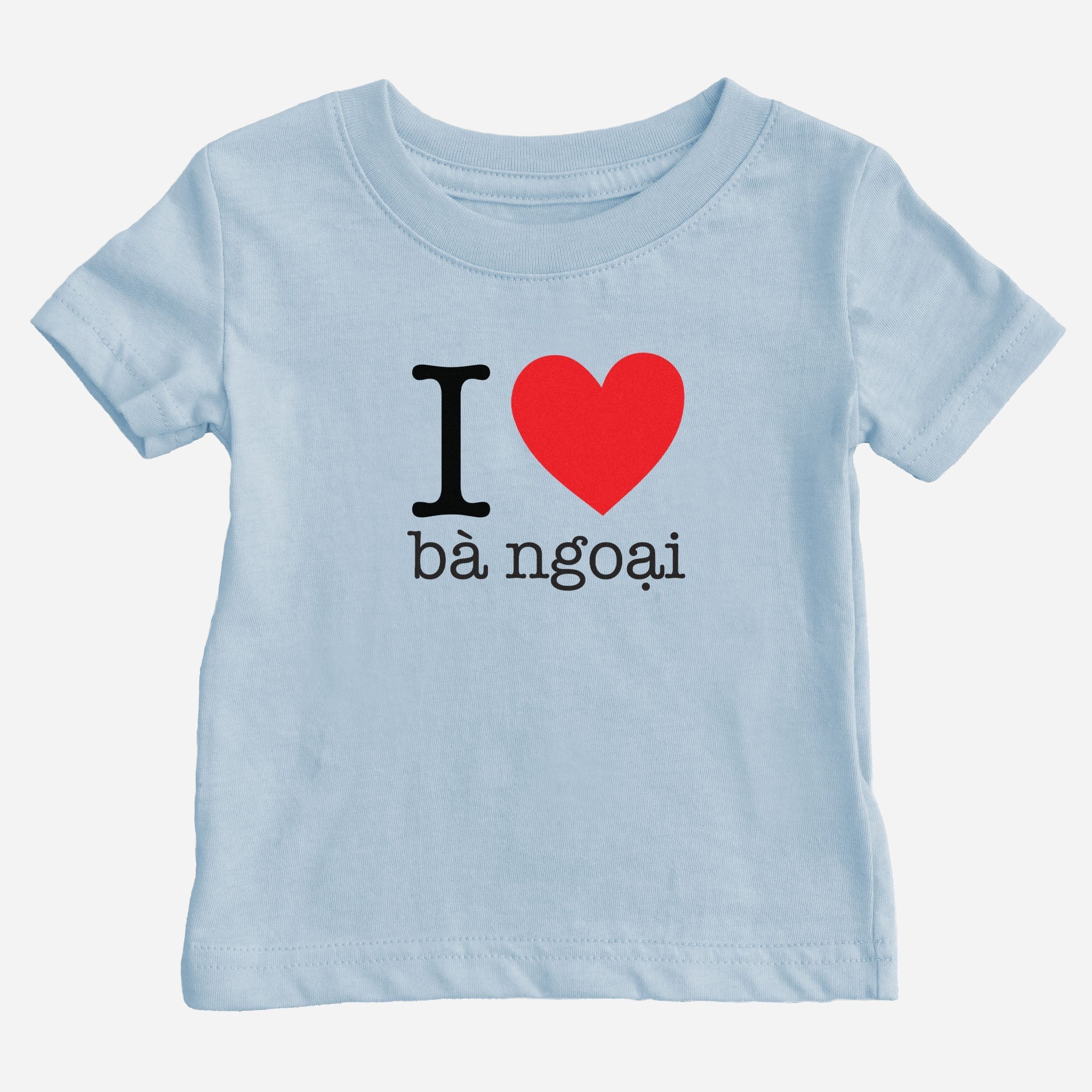 I Heart Grandma Vietnamese Baby T-Shirt (Maternal) tshirts La Vie Bien I Heart Grandma Vietnamese Baby T-Shirt (Maternal)