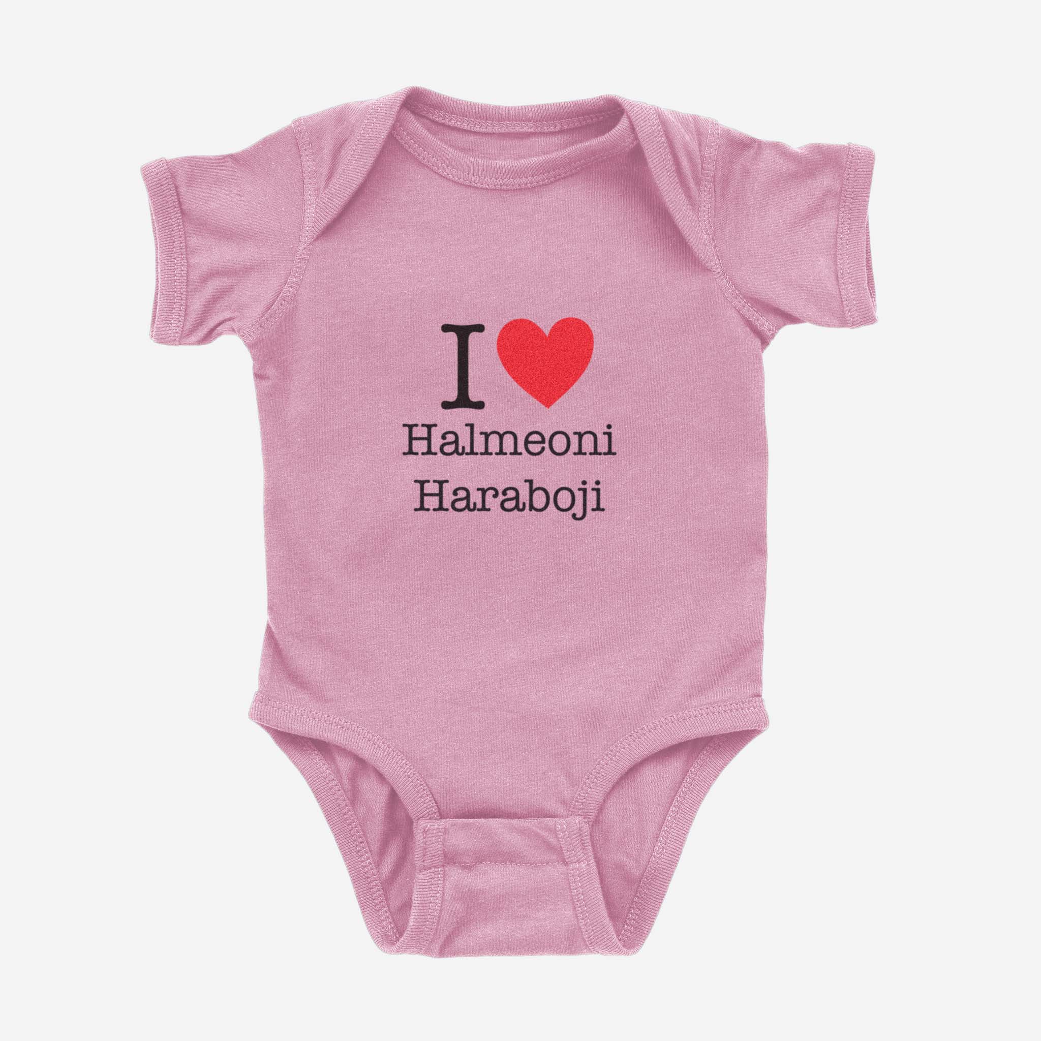 I Heart Halmeoni Haraboji Onesie onesies La Vie Bien I Heart Halmeoni Haraboji Onesie