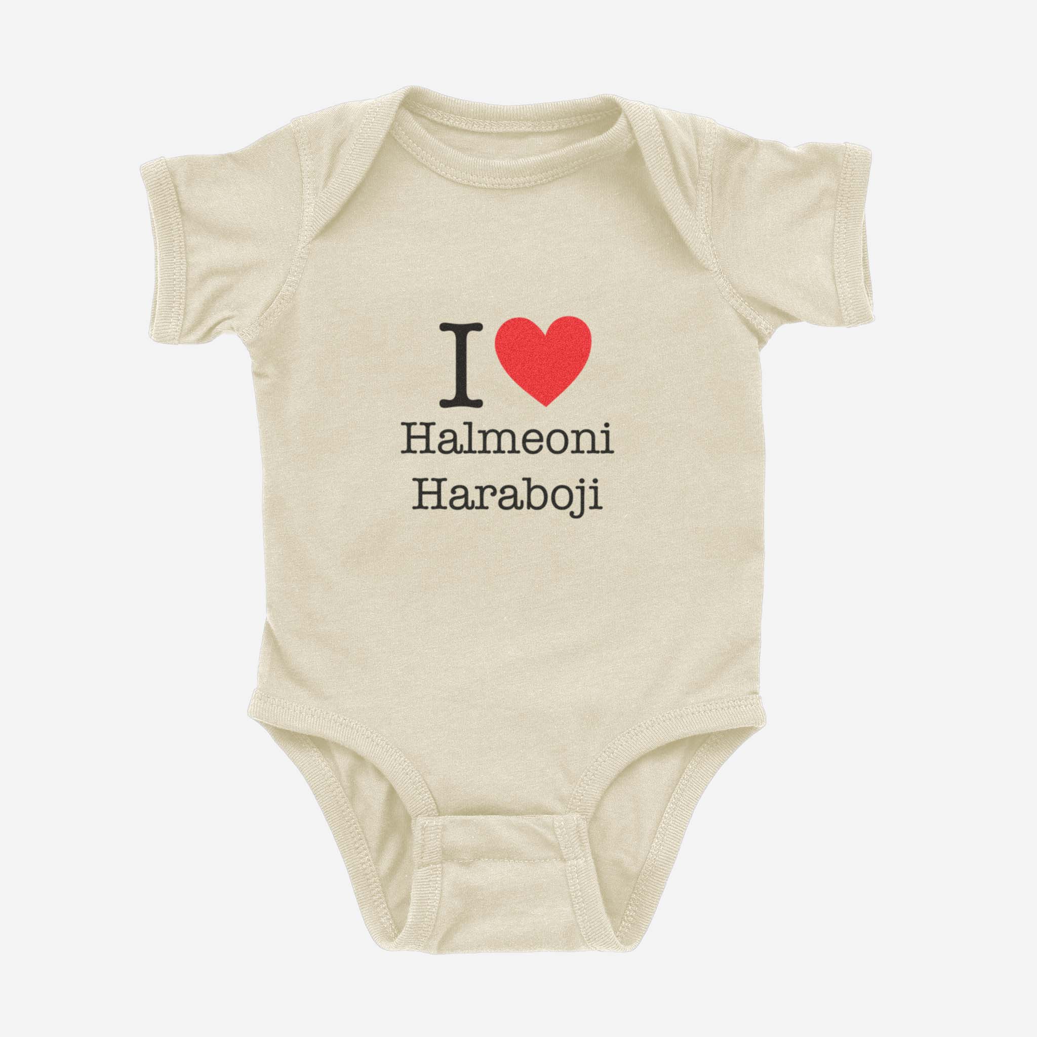 I Heart Halmeoni Haraboji Onesie onesies La Vie Bien I Heart Halmeoni Haraboji Onesie