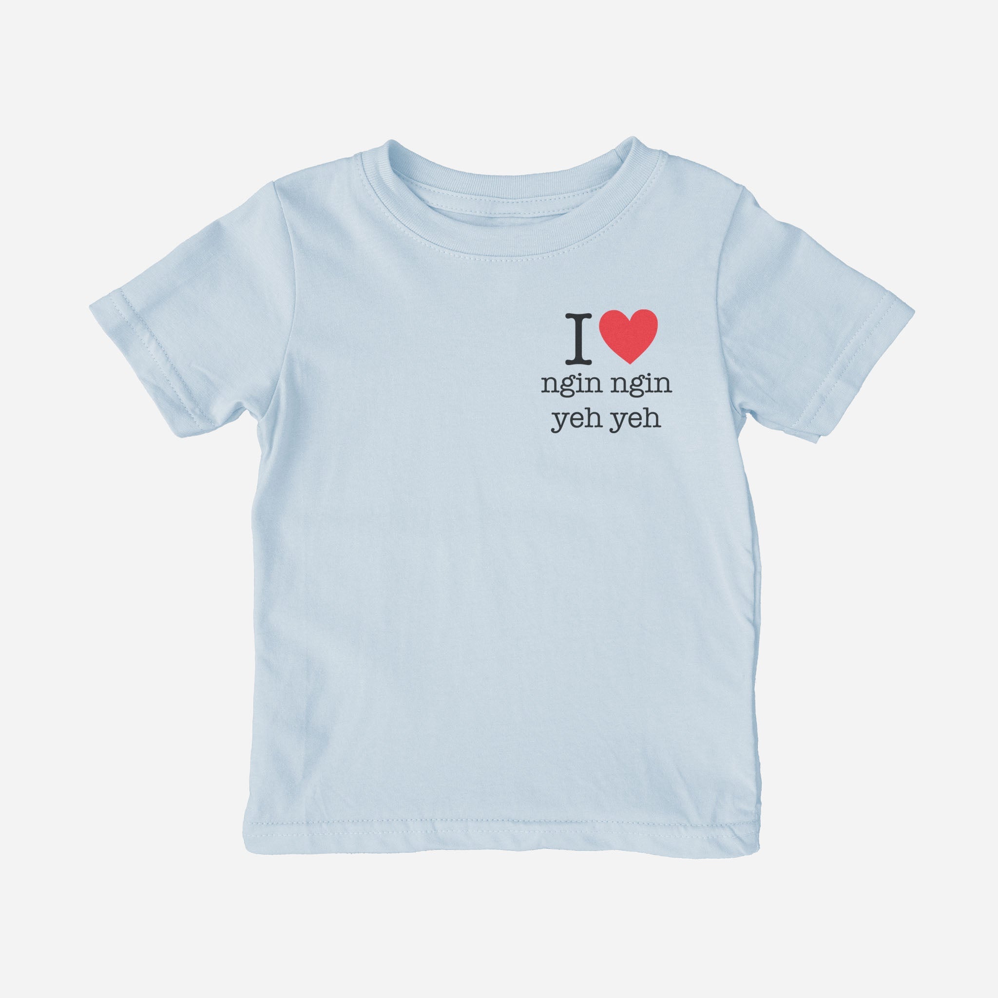 I Love Grandma Grandpa Taishanese Toddler Shirt (Paternal) tshirts La Vie Bien I Love Grandma Grandpa Taishanese Toddler Shirt (Paternal)