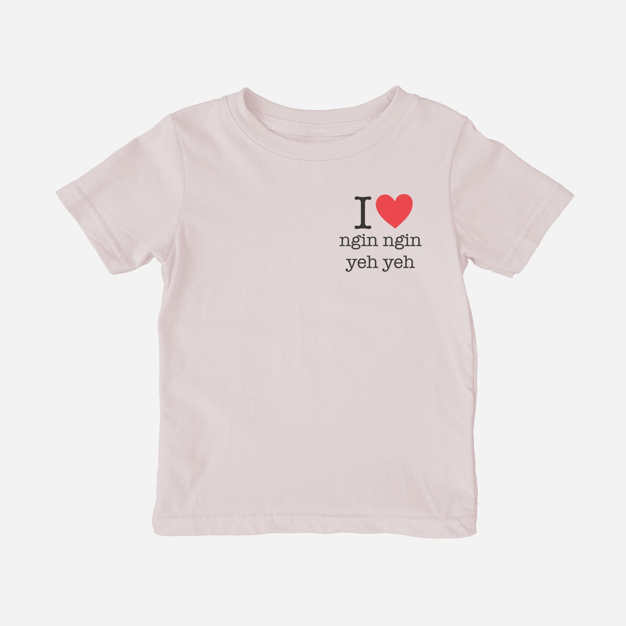 I Love Grandma Grandpa Taishanese Toddler Shirt (Paternal) tshirts La Vie Bien I Love Grandma Grandpa Taishanese Toddler Shirt (Paternal)
