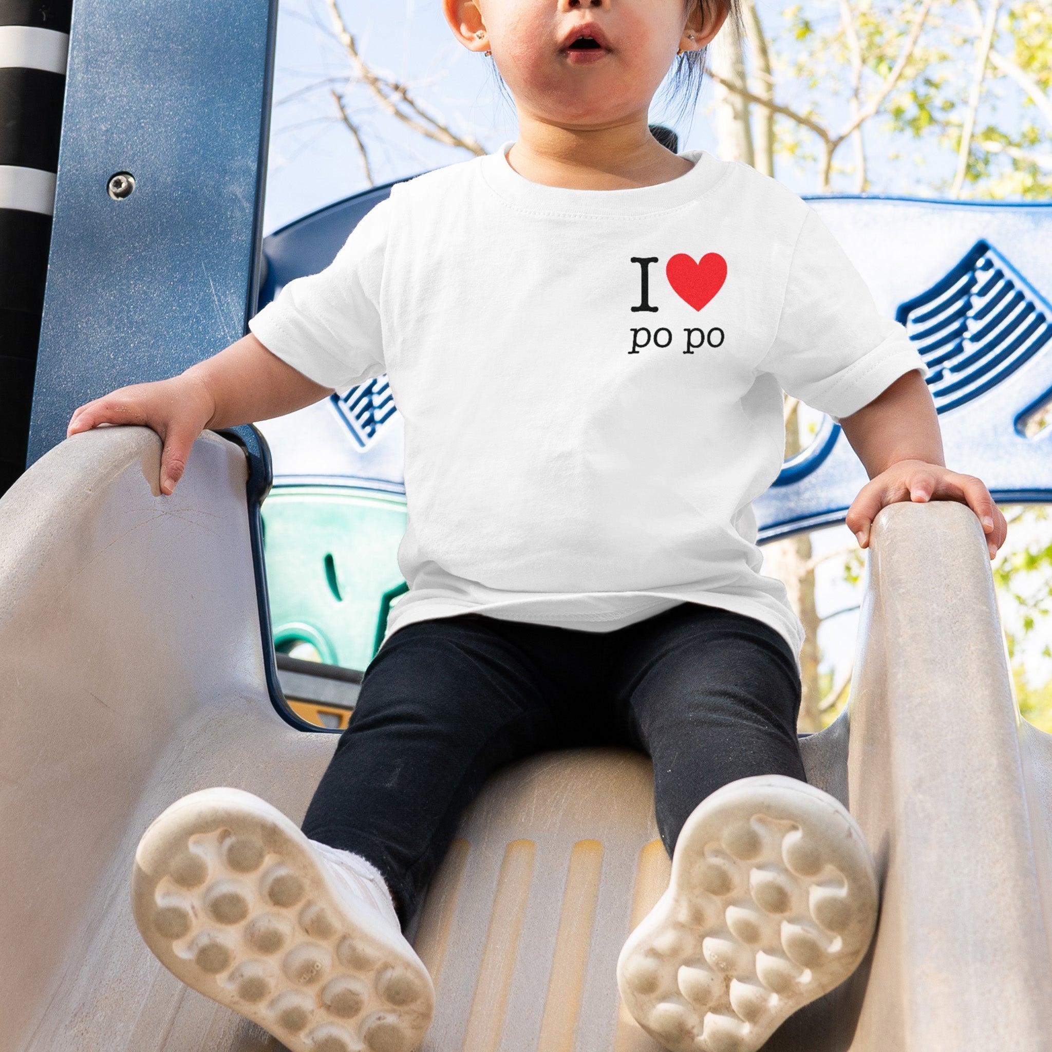 I Love Grandma / Po Po Cantonese Shirt (Maternal) tshirts La Vie Bien I Love Grandma / Po Po Cantonese Shirt (Maternal)