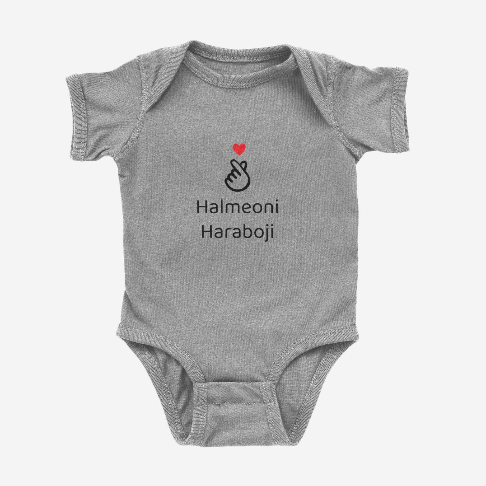 I love Halmeoni Haraboji Onesie onesies La Vie Bien I love Halmeoni Haraboji Onesie