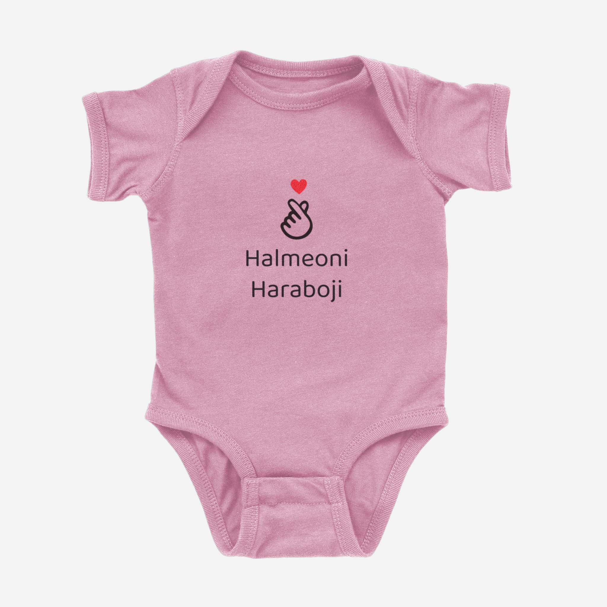 I love Halmeoni Haraboji Onesie onesies La Vie Bien I love Halmeoni Haraboji Onesie