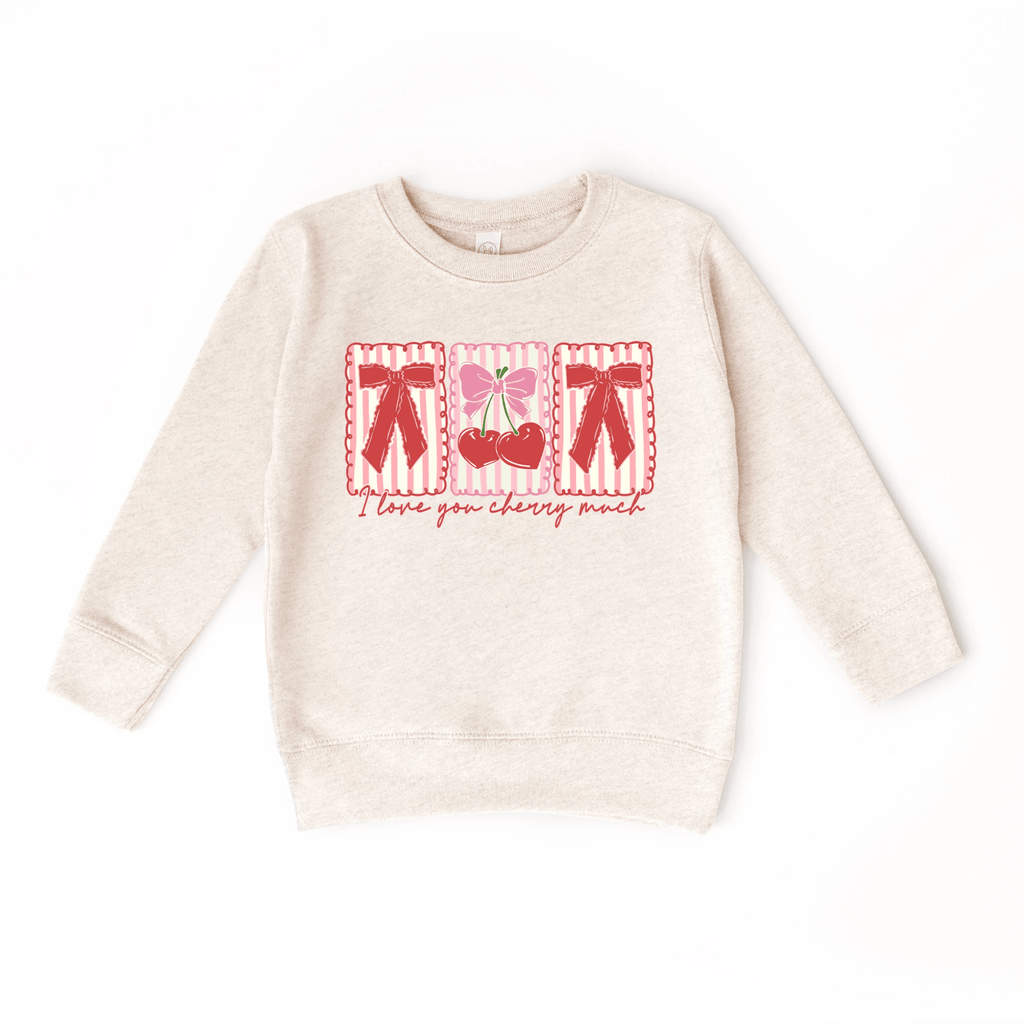 I love you Cherry Much Sweater by Benny and Ray Apparel