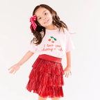 I love you Cherry Much toddler and youth tee shirt, Valentine's Day collection by Benny and Ray Apparel