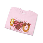I Love You (Elote, Concha, Churro Love Fest) Latino Valentine's Day Comfy Crewneck Sweater | Funny Mexican Viral | 3 Colors Sweatshirt La Vie Bien I Love You (Elote, Concha, Churro Love Fest) Latino Valentine's Day Comfy Crewneck Sweater | Funny Mexican Viral | 3 Colors