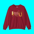 I Love You (Elote, Concha, Churro Love Fest) Latino Valentine's Day Comfy Crewneck Sweater | Funny Mexican Viral | 3 Colors Sweatshirt La Vie Bien I Love You (Elote, Concha, Churro Love Fest) Latino Valentine's Day Comfy Crewneck Sweater | Funny Mexican Viral | 3 Colors