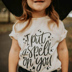 I Put a Spell on You toddler and youth tee shirt, Halloween collection by Benny and Ray Apparel