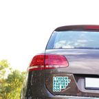 I Throw Birthday Parties for My Dog – Pet Parent Car Magnet by Five Dot Post