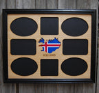 Iceland Picture Frame - 11x14 Frame holds 8 Photos