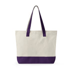 Ich verstehe nur Bahnhof train design Zippered Canvas Tote, funny German phrase, vintage trains