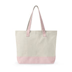 Ich verstehe nur Bahnhof train design Zippered Canvas Tote, funny German phrase, vintage trains