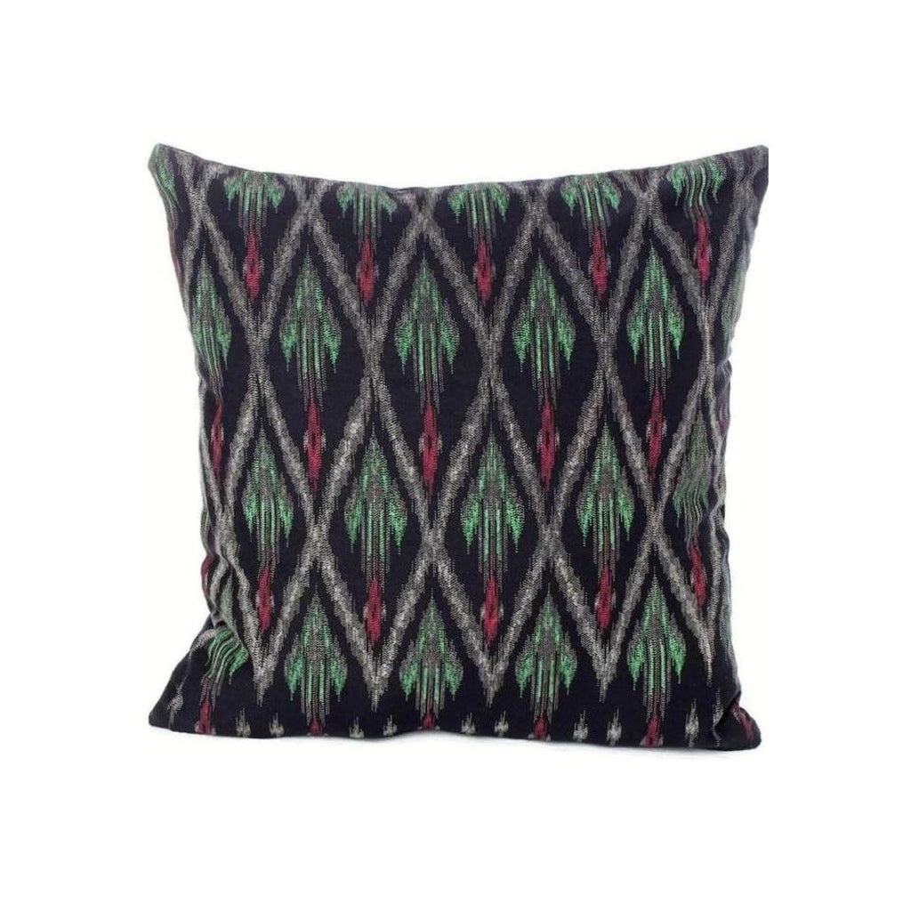 Ikat Pillow Cover - Thailand Decor La Vie Bien Ikat Pillow Cover - Thailand