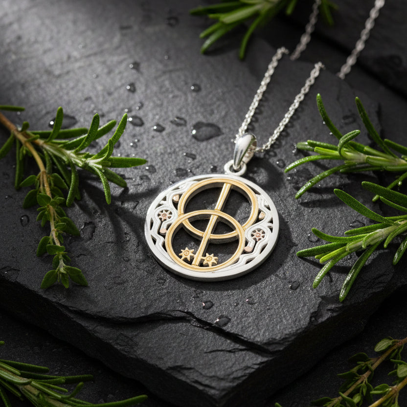 Reganne Chalice Well Necklace in Sterling Silver