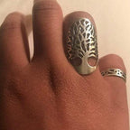 Caroline Tree of Life Ring in Sterling Silver