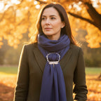 Claire's Dragonfly Scarf Ring - Handmade in England
