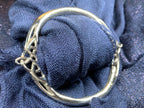 Noelle Celtic Knot Scarf Ring - Handmade in England