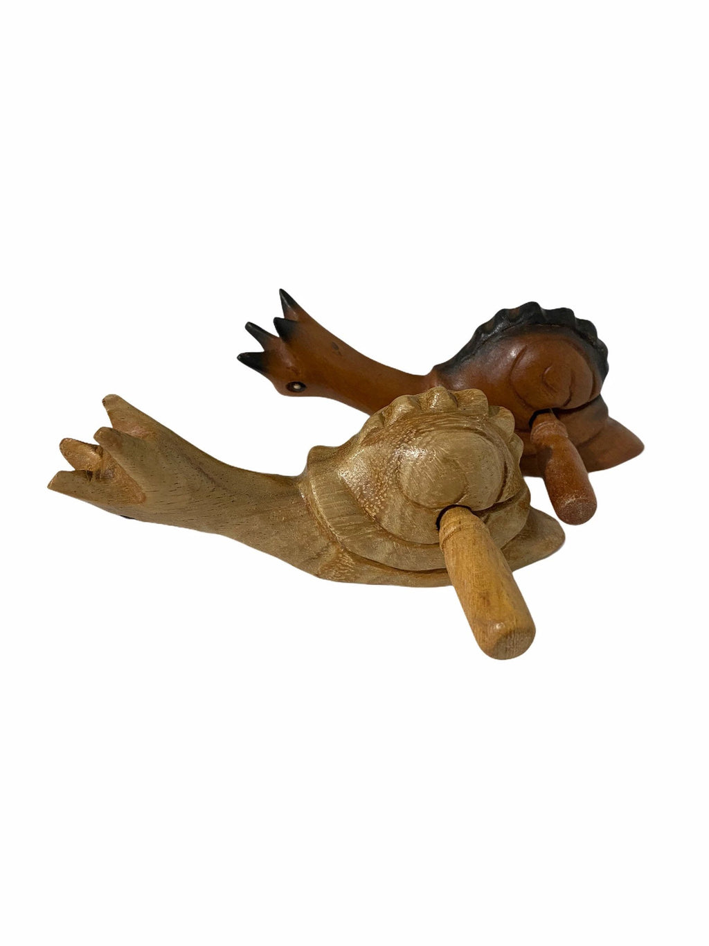 Wooden Musical Snail Percussion Instrument by Music Frog Co