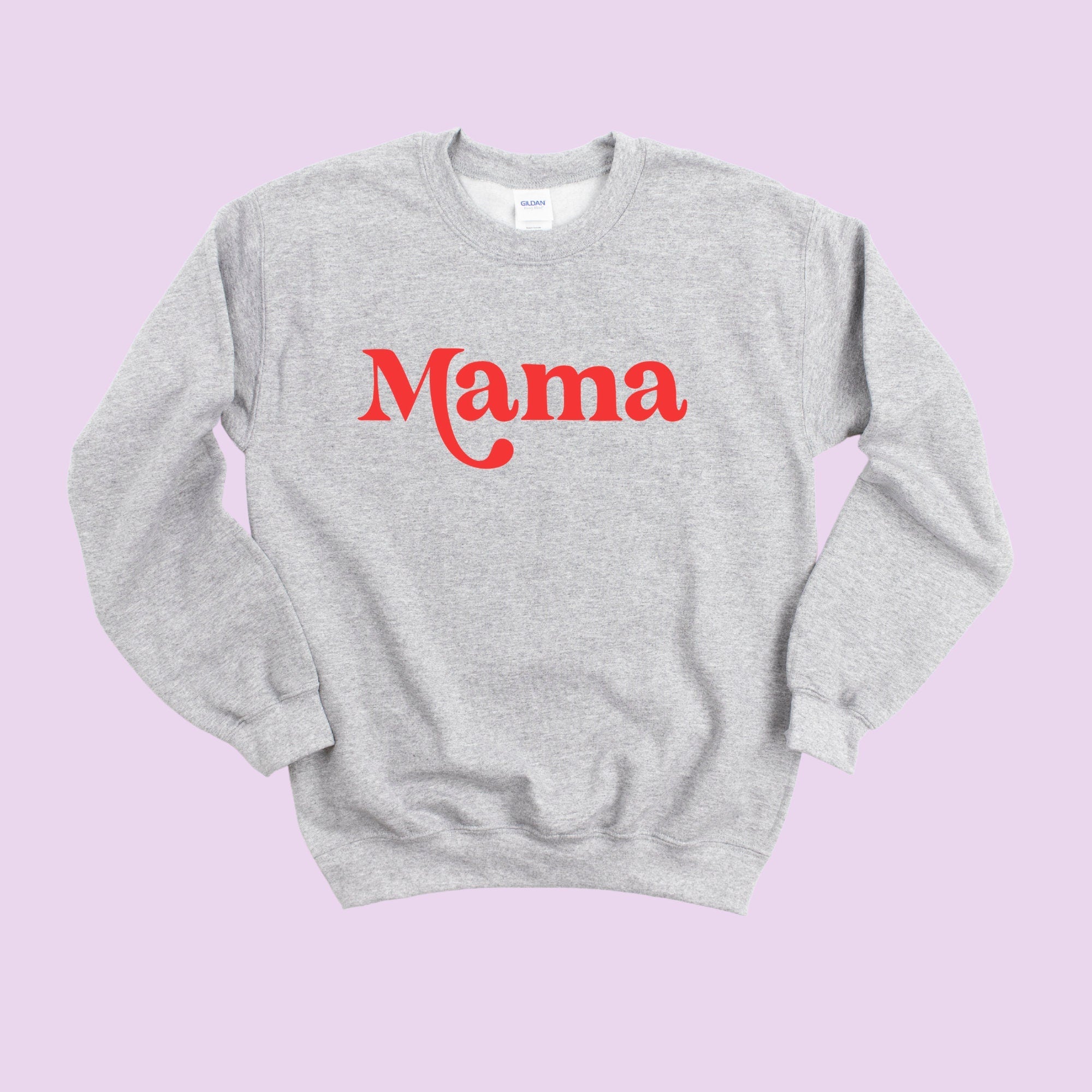 Mama and Mama's Sweet Heart Sweatshirt Set for Valentine's Day photos by Benny and Ray Apparel