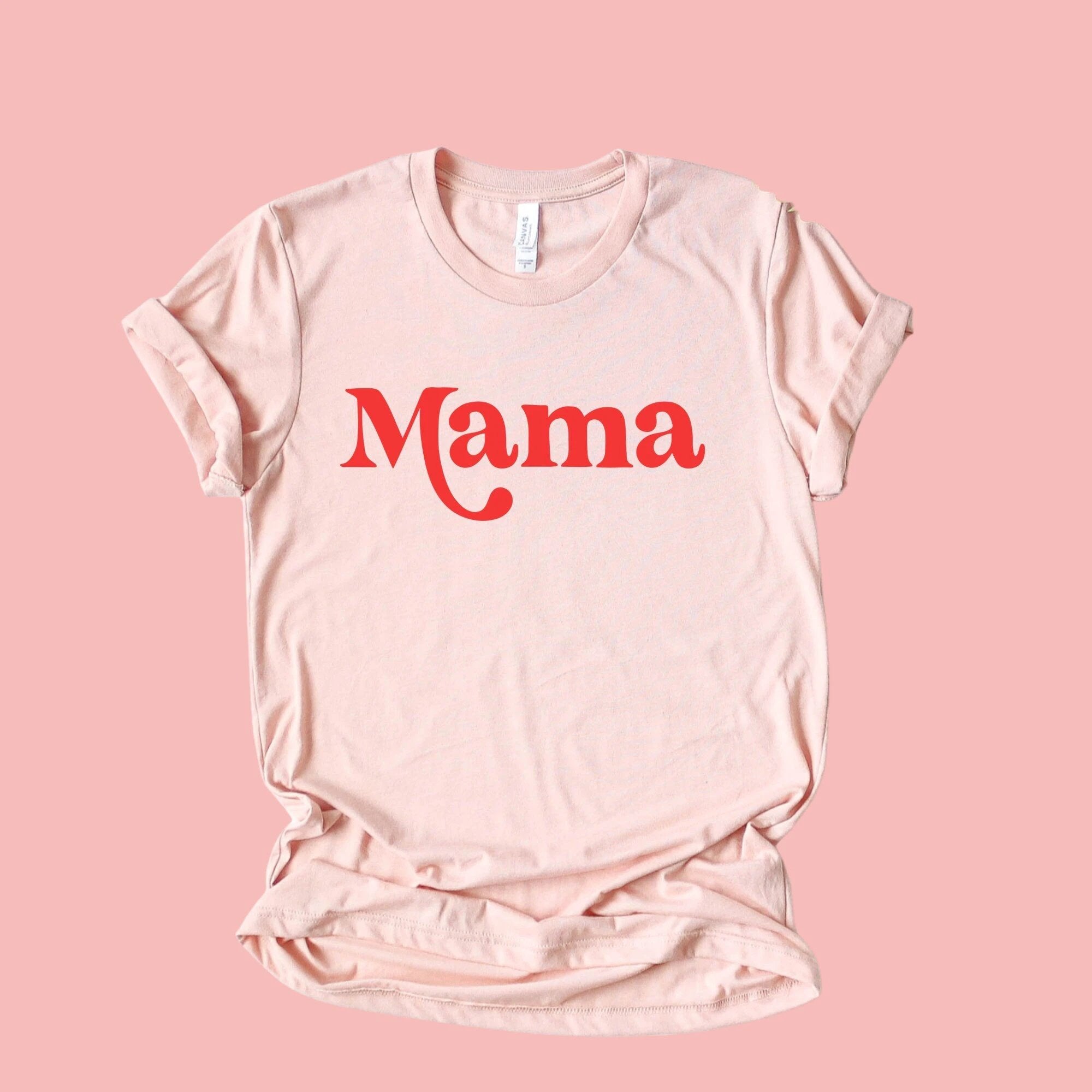 Mama and Mama's Sweet Heart t-shirt and baby bodysuit Set, Valentine's Day collection by Benny and Ray Apparel