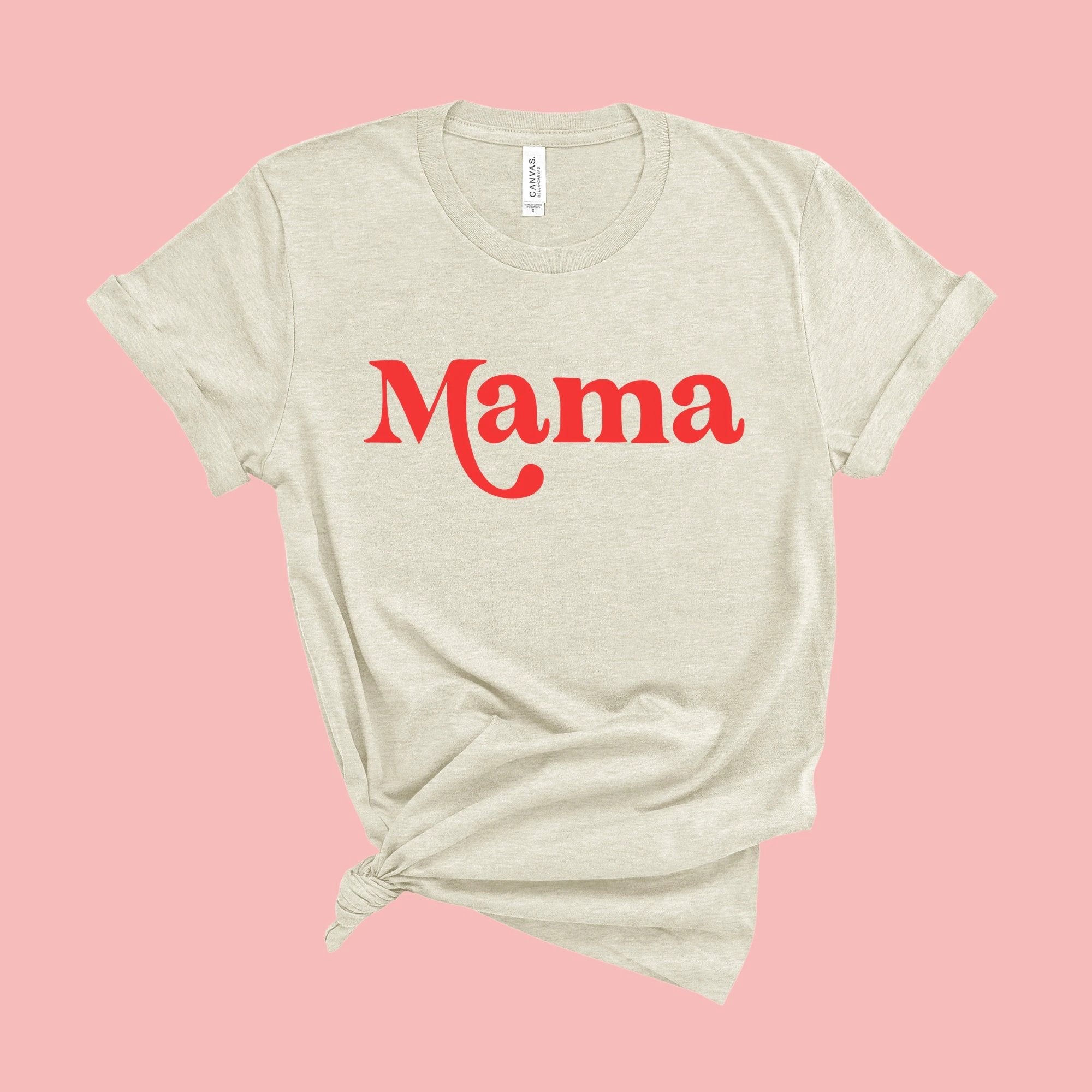 Mama and Mama's Sweet Heart t-shirt and baby bodysuit Set, Valentine's Day collection by Benny and Ray Apparel
