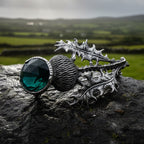 Bold Scottish Thistle Brooch