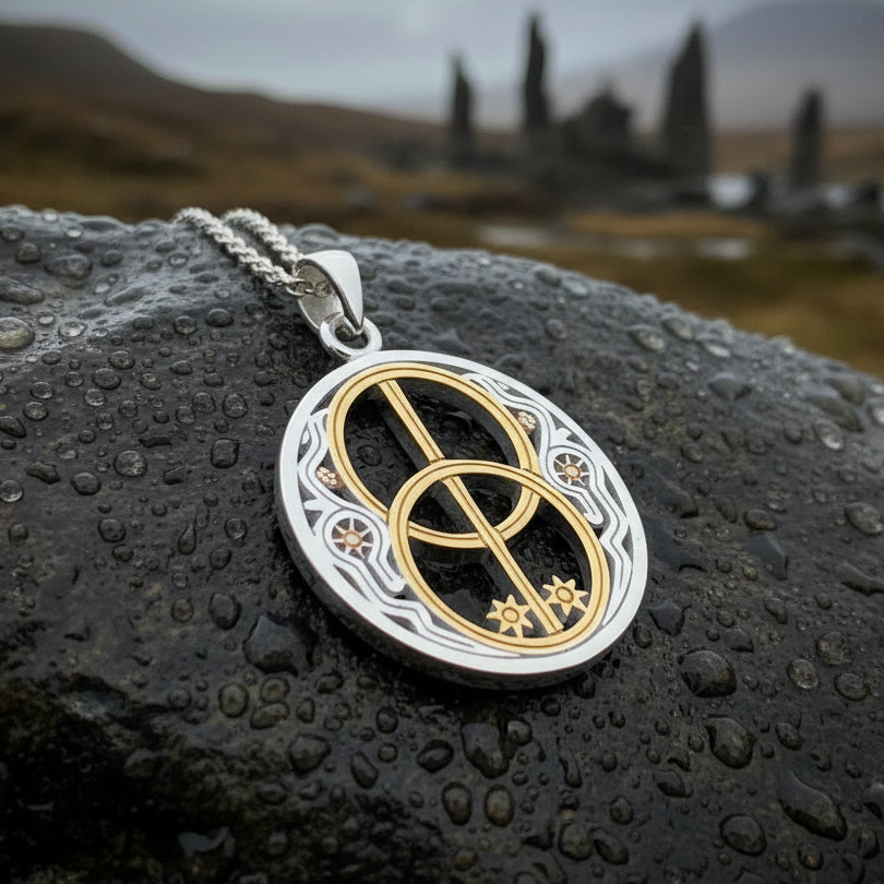 Reganne Chalice Well Necklace in Sterling Silver