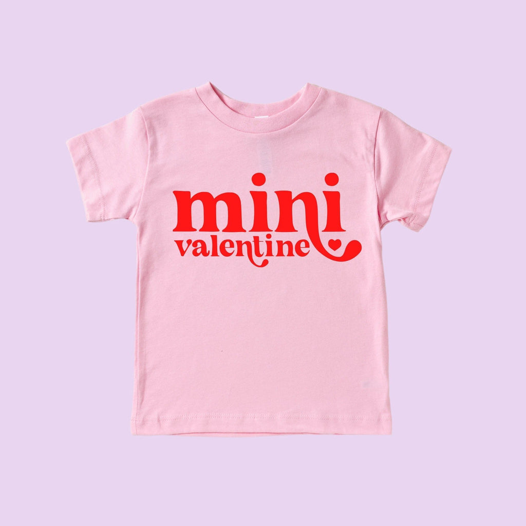 Mini Valentine toddler or youth tee shirt, Valentine's Day collection by Benny and Ray Apparel