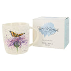 Bree Merryn Scottish Thistle & Butterfly Mug