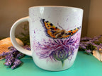 Bree Merryn Scottish Thistle & Butterfly Mug
