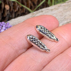 Irish Dance Shoe Post Earrings in Sterling Silver