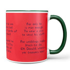 Ode to the Kilt Scottish Mug
